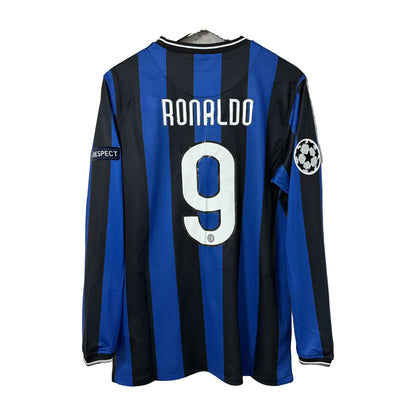 Inter Milan 2009/10 Home (UCL Final) Long-Sleeve Retro Jersey – view 2