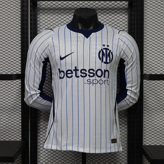 Inter Milan 2026/27 Away Long-Sleeve Jersey – Player Edition