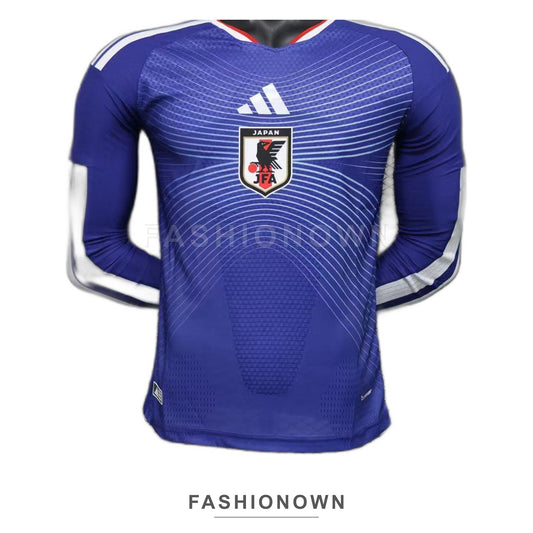 Japan 2026 World Cup Home Long-Sleeve Jersey – Player Edition
