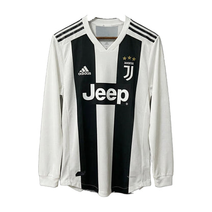 Juventus 2018/19 Home Long-Sleeve Jersey – Player Edition
