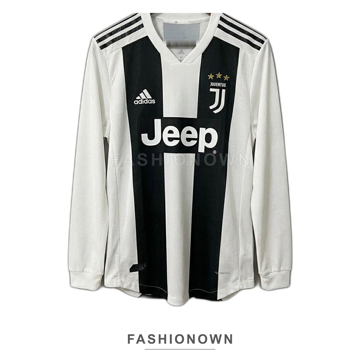 Juventus 2018/19 Home Long-Sleeve Jersey – Player Edition