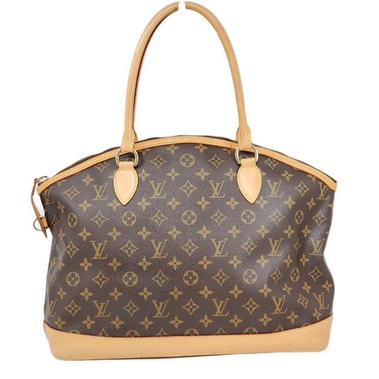 Louis Vuitton Lockit MM Monogram Shoulder Bag