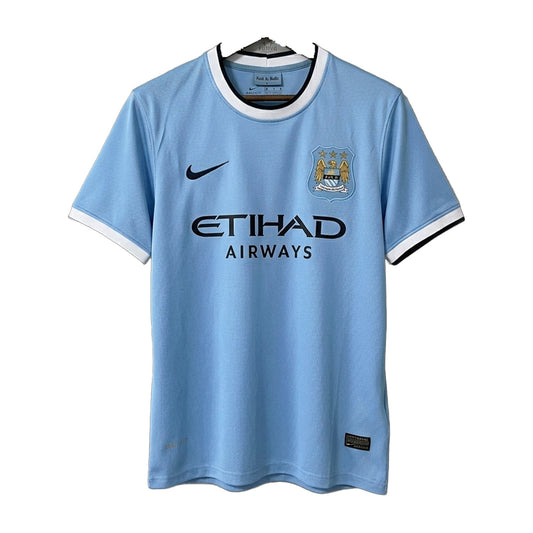 Manchester City 2013/14 Home Retro Jersey
