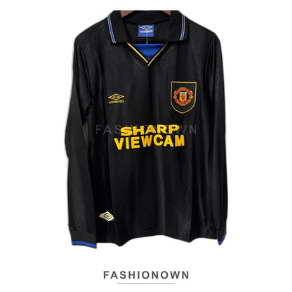 Manchester United 1993/94 Away Long-Sleeve Retro Jersey