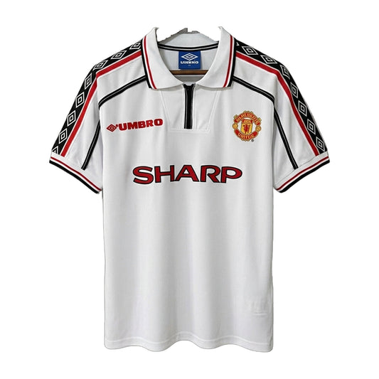 Manchester United 1998/99 Special Commerative White Jersey