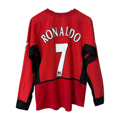 Manchester United 2003/04 Home Long-Sleeve Retro Jersey – view 2