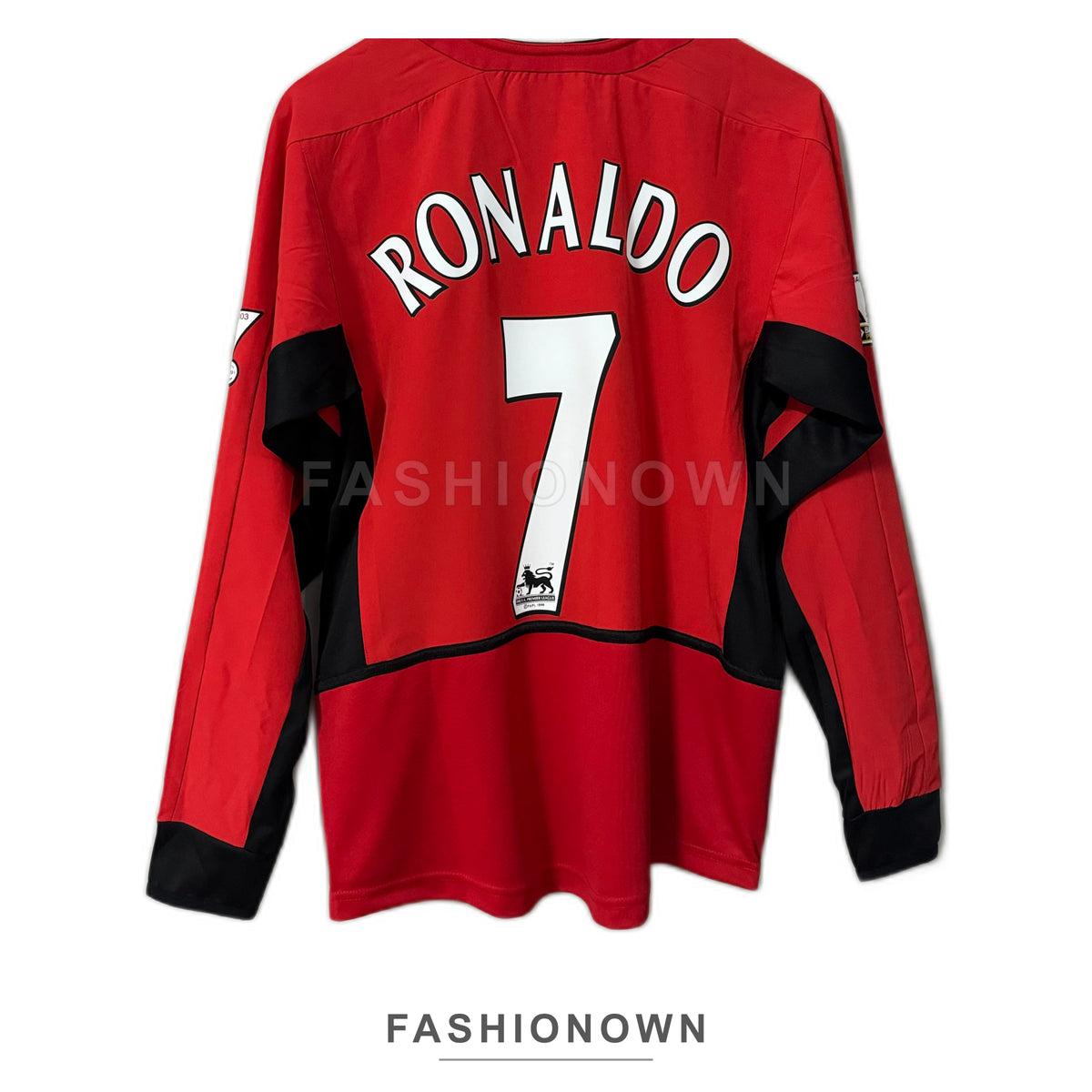 Manchester United 2003/04 Home Long-Sleeve Retro Jersey – view 2