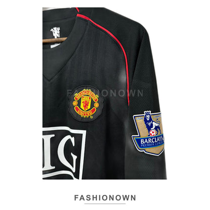 Manchester United 2007/08 Away (EPL) Long-Sleeve Retro Jersey – view 3