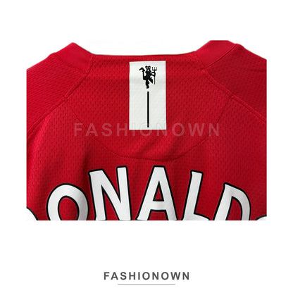Manchester United 2007/08 Home (League) Long-Sleeve Retro Jersey – view 5