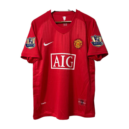 Manchester United 2007/08 Home (League) Retro Jersey