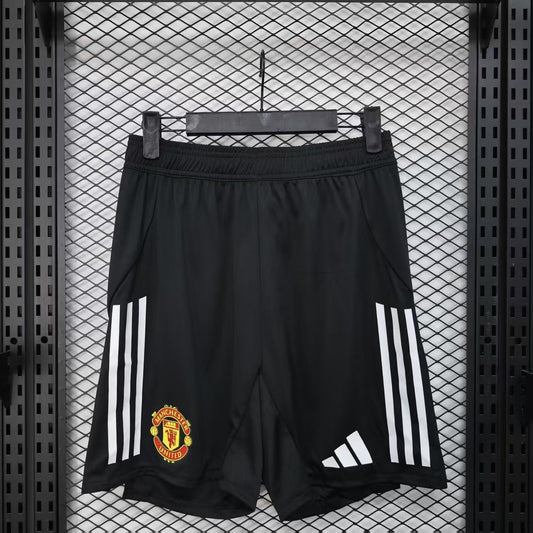 Manchester United 2025/26 Home Black Shorts – Player Edition
