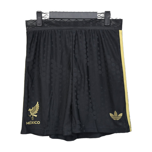 Mexico Golden Cup 2025 Black Shorts – Player Edition