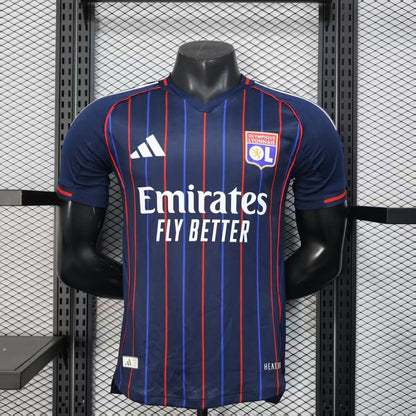 Olympique Lyon 2025/26 Away Jersey – Player Edition