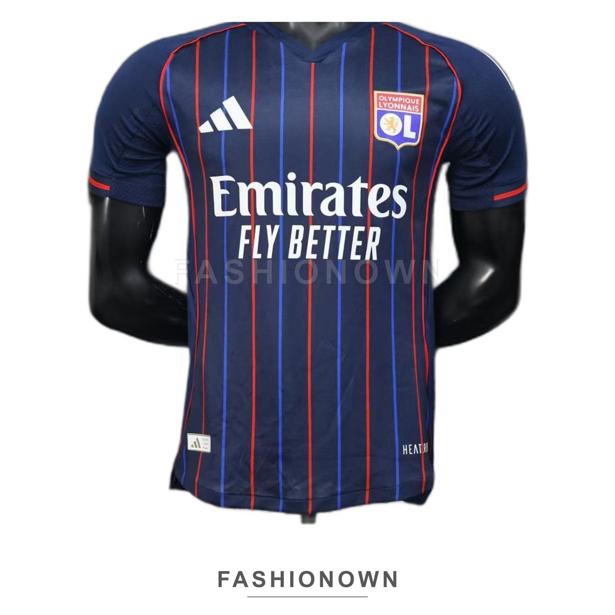 Olympique Lyon 2025/26 Away Jersey – Player Edition