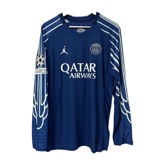 Paris Saint-Germain 2024/25 Away (Fourth Kit) Long-Sleeve Jersey – Player Edition