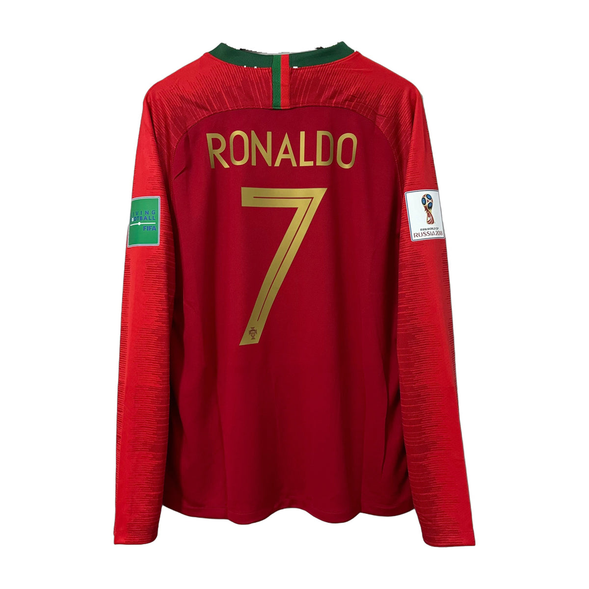 Portugal 2018 World Cup Home Long-Sleeve Jersey – view 2