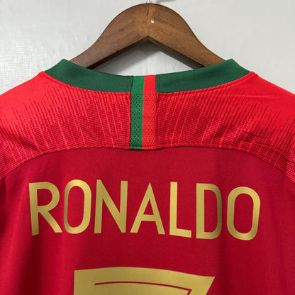 Portugal 2018 World Cup Home Long-Sleeve Jersey – view 4