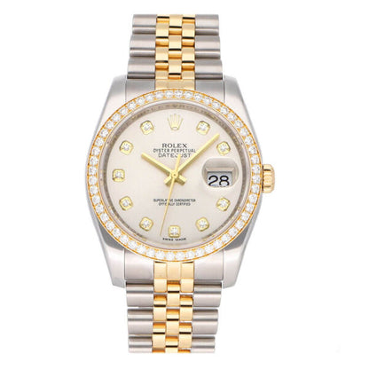 Rolex Datejust 36 jubilee 116243-0022 Two-Tone Gold Watch