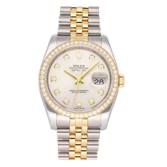Rolex Datejust 36 jubilee 116243-0022 Two-Tone Gold Watch