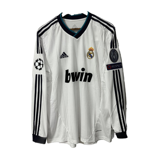 Real Madrid 2012/13 Home Long-Sleeve Retro Jersey