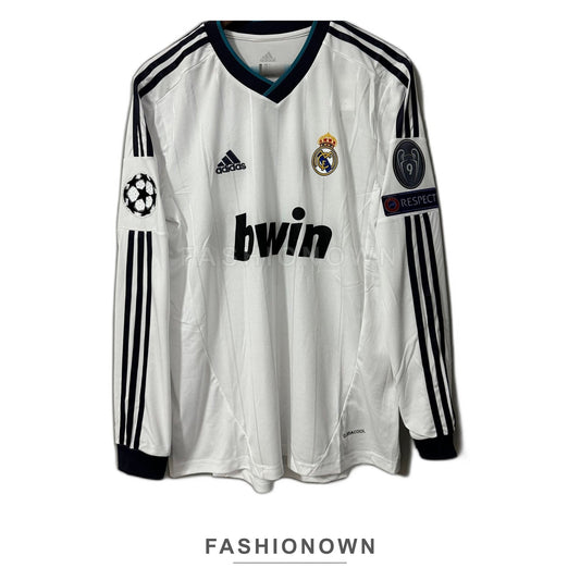 Real Madrid 2012/13 Home Long-Sleeve Retro Jersey
