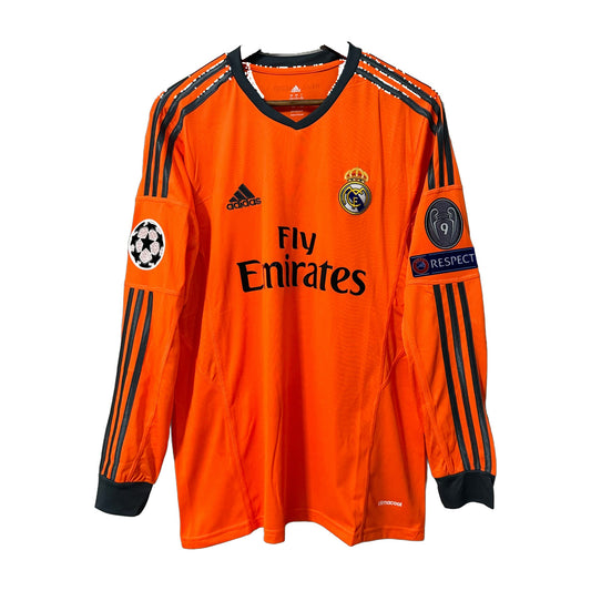Real Madrid 2013/14 Away (Third Kit) Long-Sleeve Retro Jersey