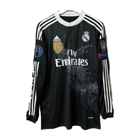Real Madrid 2014/15 Away (Third Kit) Long-Sleeve Retro Jersey