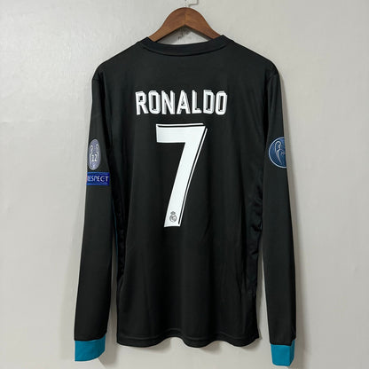 Real Madrid 2017/18 Away Long-Sleeve Retro Jersey – view 2