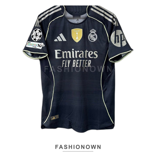 Real Madrid 2025/26 Away Jersey – Player Edition