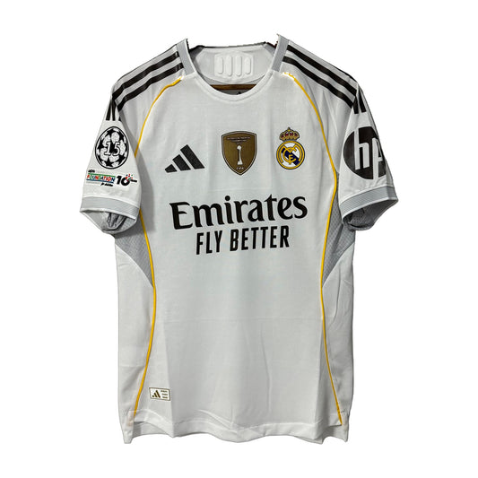 Real Madrid 2025/26 Home Jersey – Player Edition