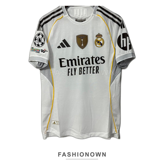 Real Madrid 2025/26 Home Jersey – Player Edition