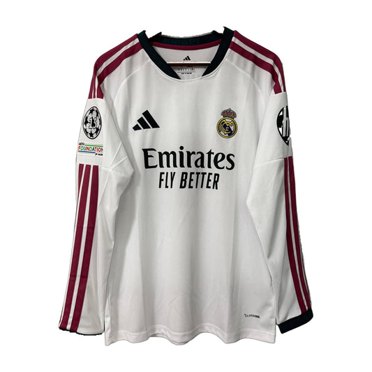 Real Madrid 2026/27 Home Long-Sleeve Jersey