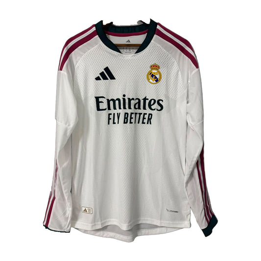 Real Madrid 2026/27 Home Long-Sleeve Jersey – Player Edition