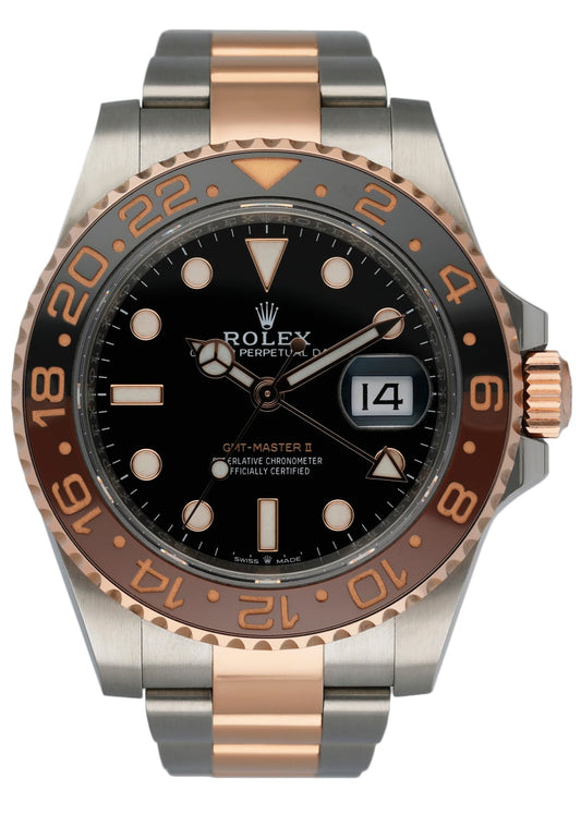 Rolex GMT-Master II 126711CHNR Root Beer Black Dial Box & Papers