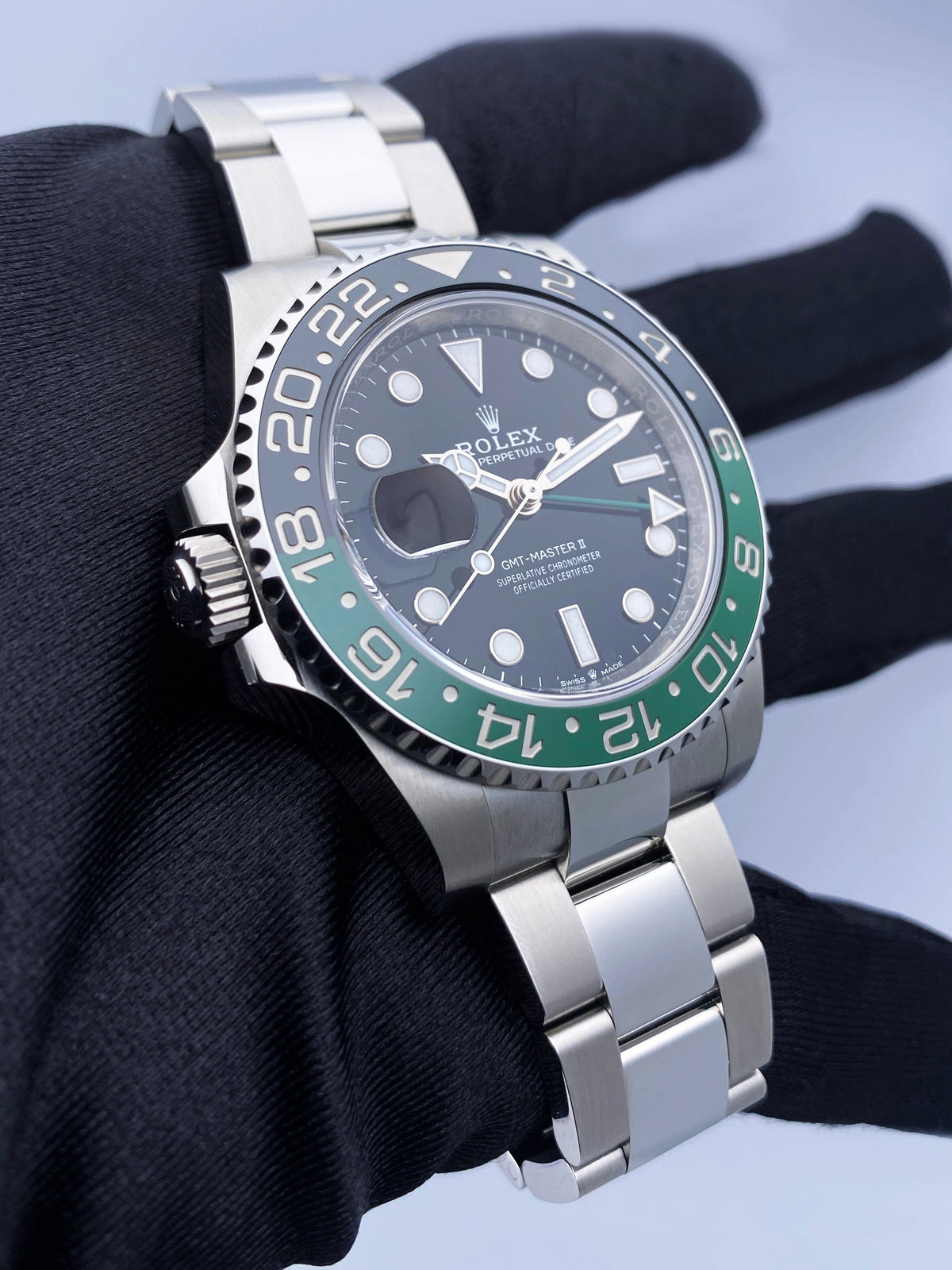 Rolex GMT-Master II 126720VTNR Sprite Black Dial Box &amp; Papers Watch