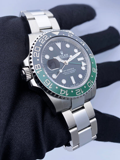 Rolex GMT-Master II 126720VTNR Sprite Black Dial Box &amp; Papers Watch