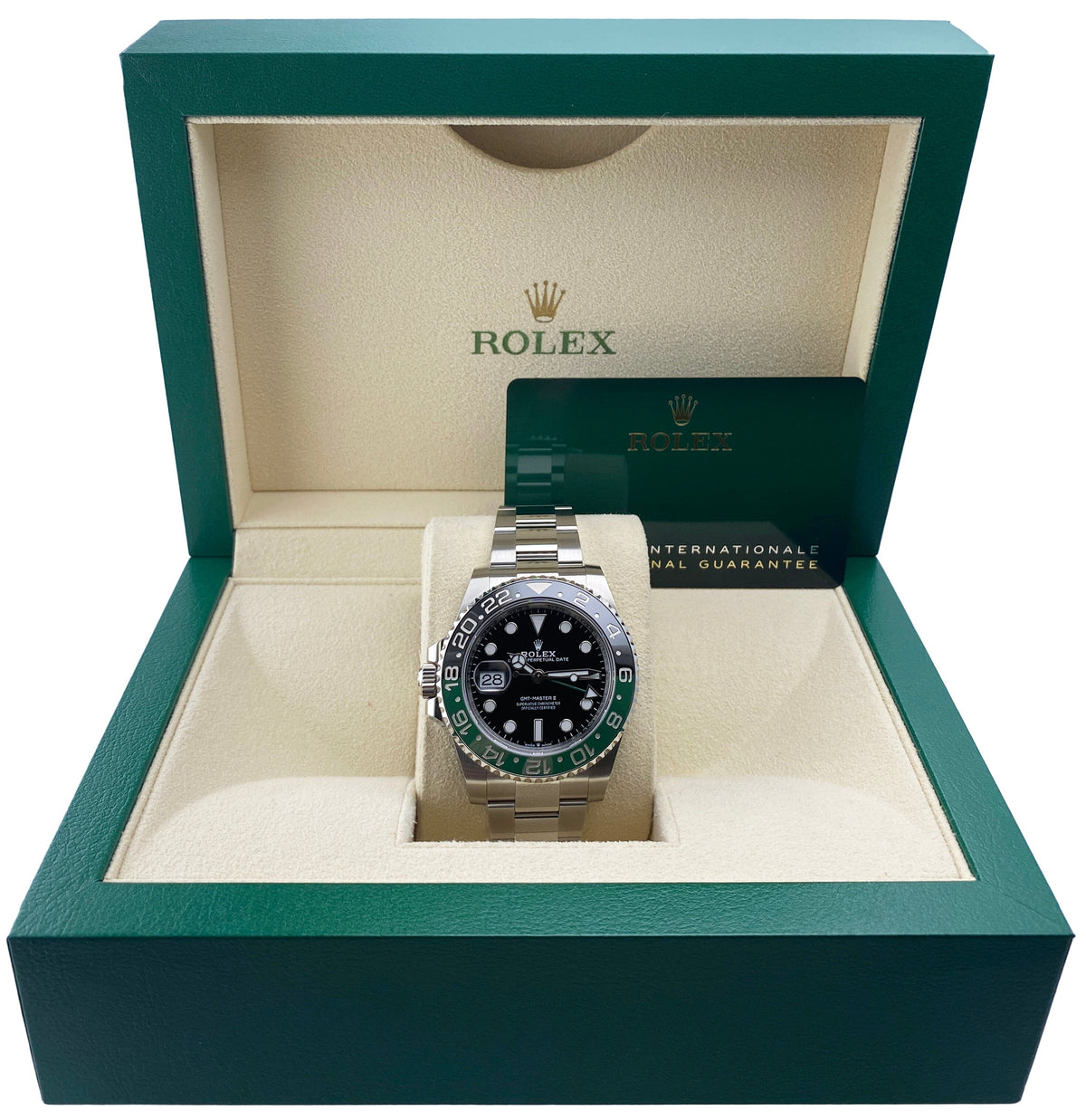 Rolex GMT-Master II 126720VTNR Sprite Black Dial Box &amp; Papers Watch