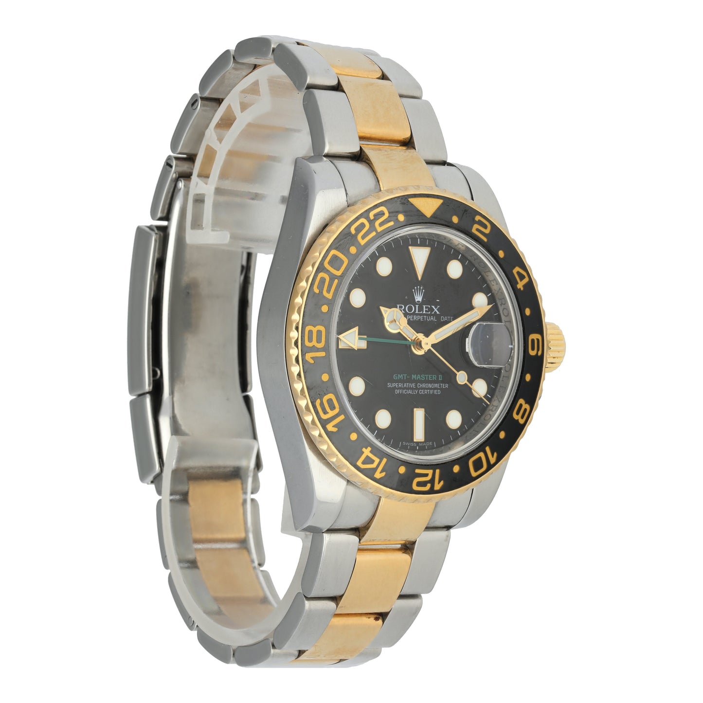 Rolex Oyster Perpetual GMT-Master II 18K 116713 Mens Watch