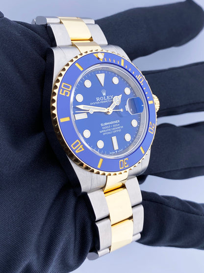 Rolex Submariner 126613LB Blue Dial Box & Papers Men's Watch
