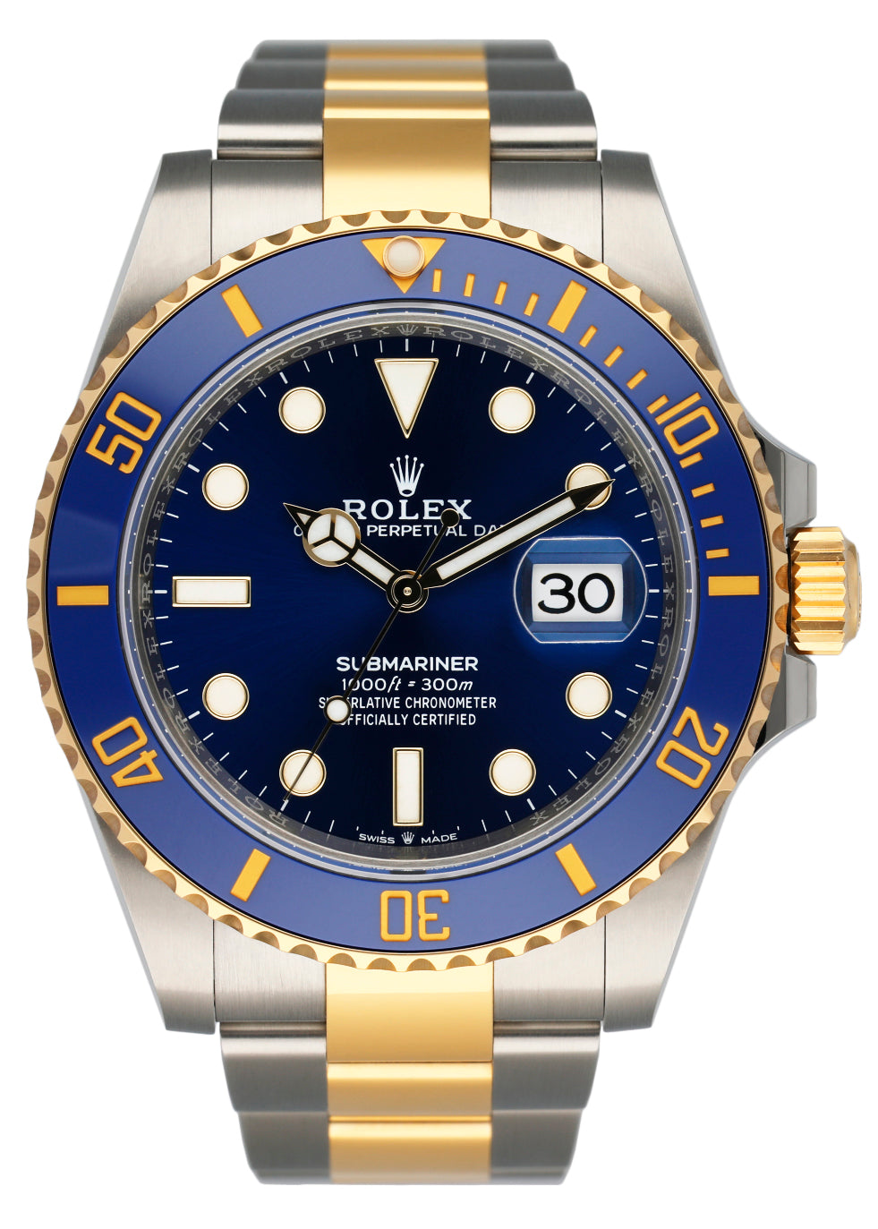 Rolex Submariner 126613LB Blue Dial Box & Papers Men's Watch