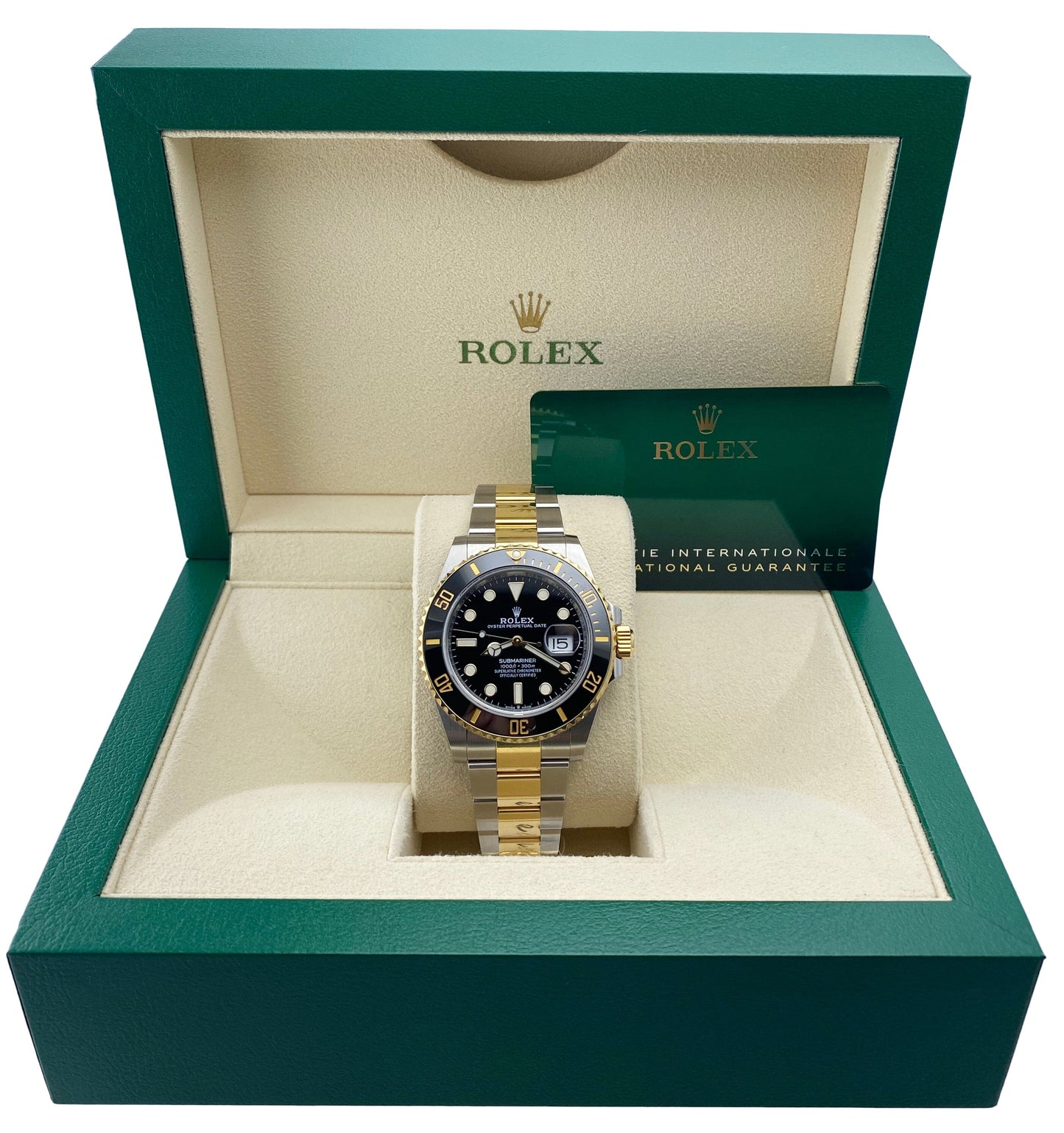 Rolex Submariner 126613LN Black Dial Two-Tone Mens Watch Box