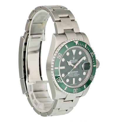Rolex Submariner Hulk 116610LV Men's Watch | Green Dial Luxury Dive Watch