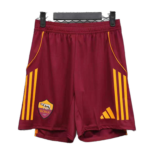 Roma 2025/26 Home Shorts – Player Edition