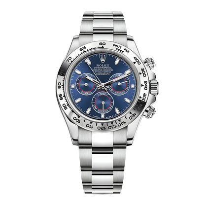 Rolex Daytona 116509 White Gold Blue Dial Chronograph Watch