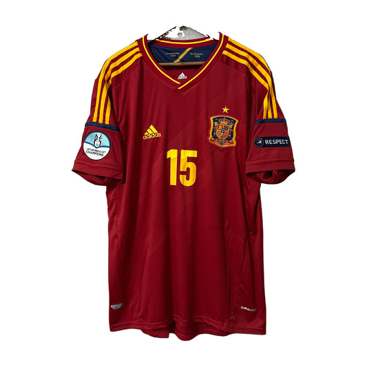 Spain 2012 Home Retro Jersey