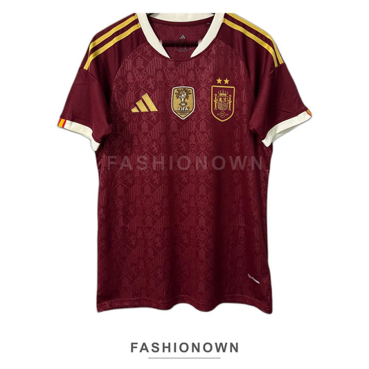 Spain 2026 Wine Red Champions Special Jersey