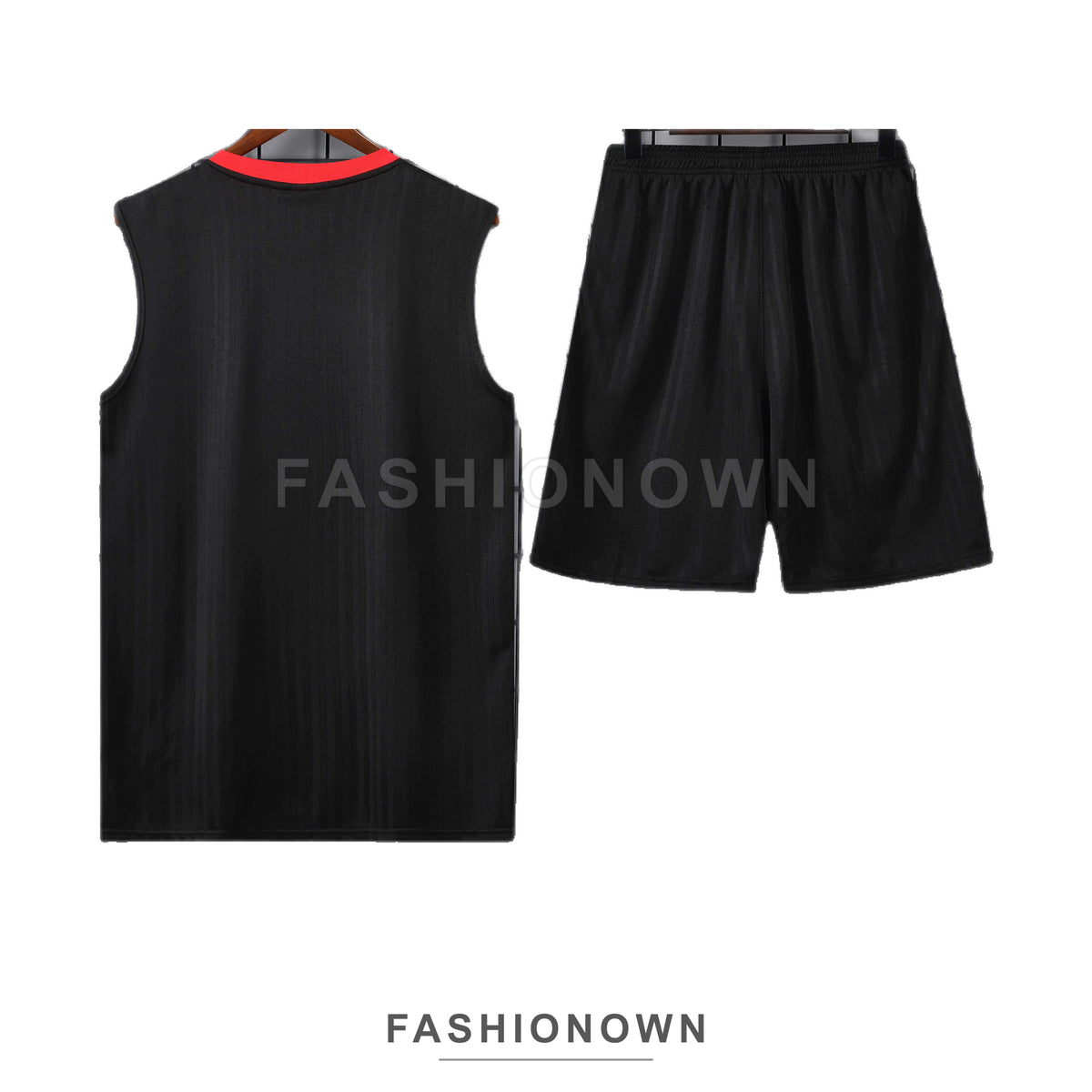 Manchester United 2025/26 Sleeveless Training Set – Black – view 6