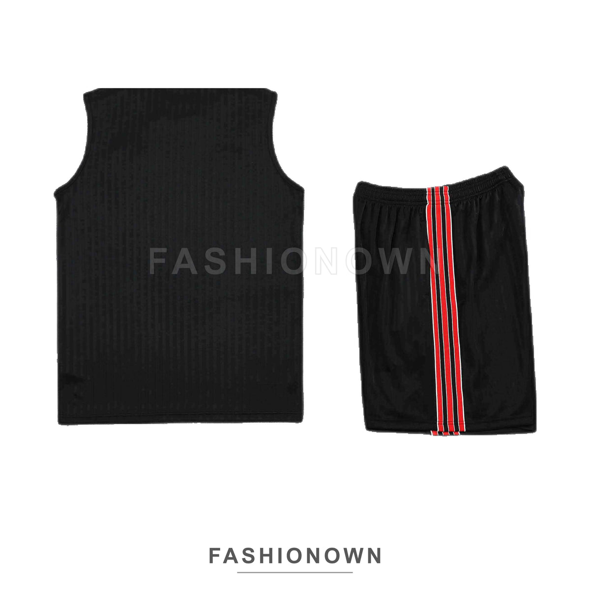 Manchester United 2025/26 Sleeveless Training Set – Black – view 8