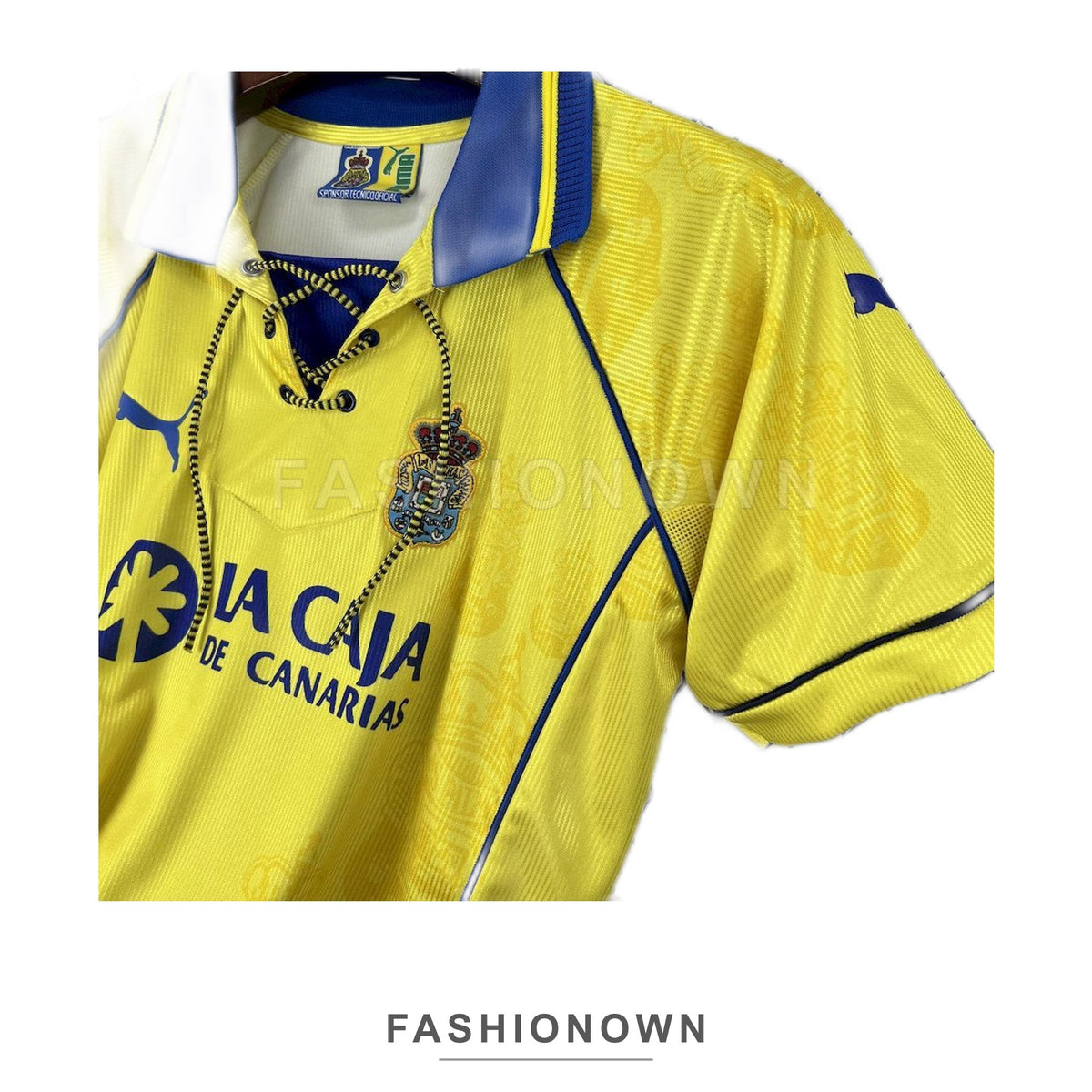 UD Las Palmas 1997/98 Home Retro Jersey – view 4