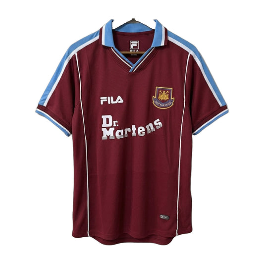 West Ham United 1999/01 Home Retro Jersey